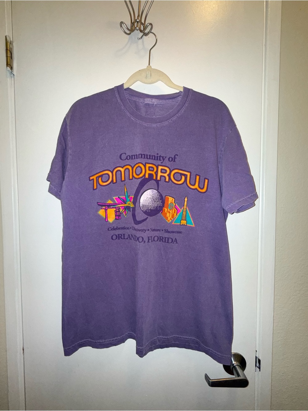 Community of Tomorrow Orlando Purple Graphic Tee